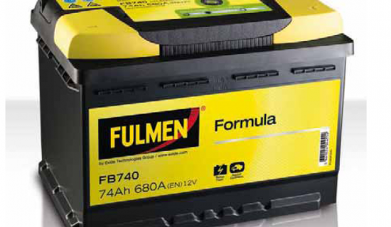  Fulmen - Batterie voiture FB740 12V 74Ah 680A