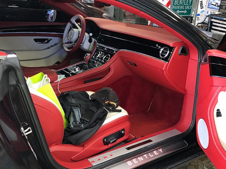 interieur continental gt Bentley 2020