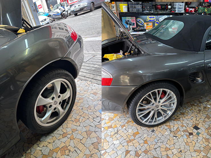 roue porsche boxer