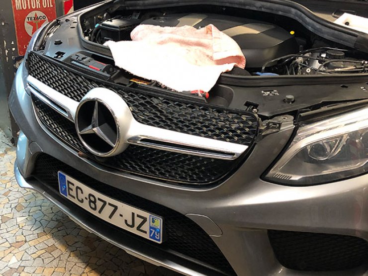 Calandre mercedes Gle