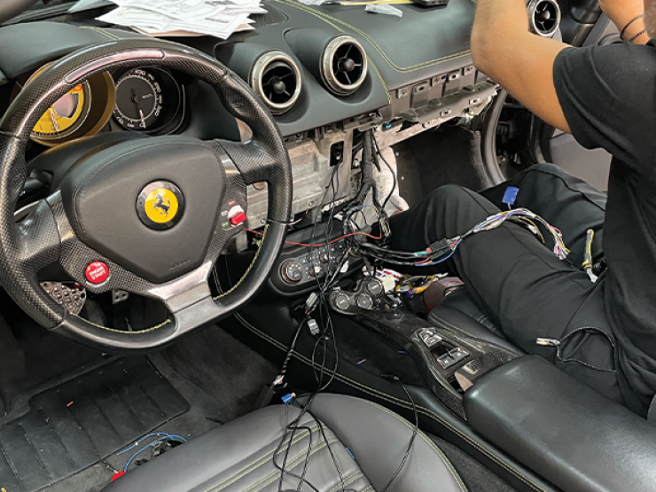 CarPlay ferrari