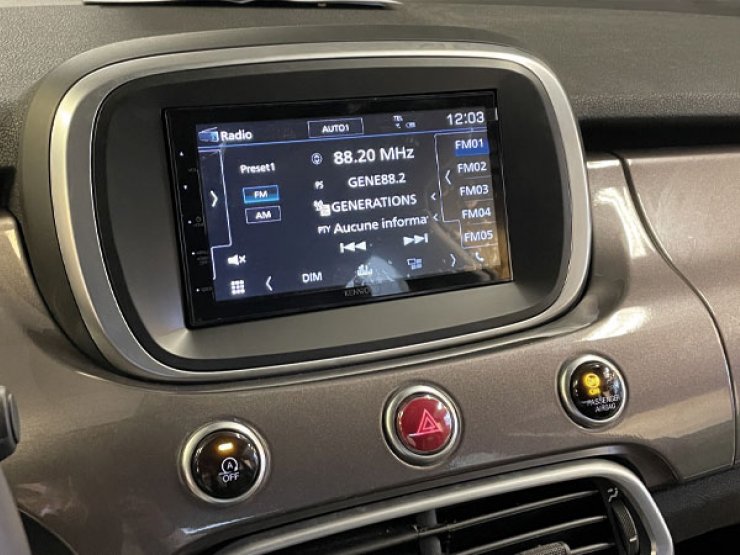 fiat 500x apple CarPlay