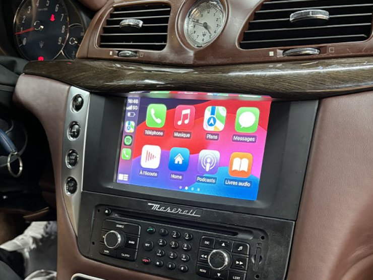 CarPlay maserati granturismo