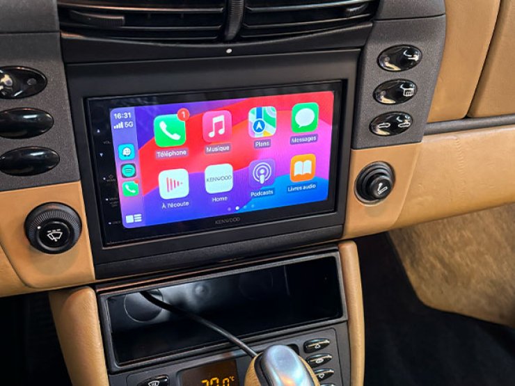 CarPlay porsche 996