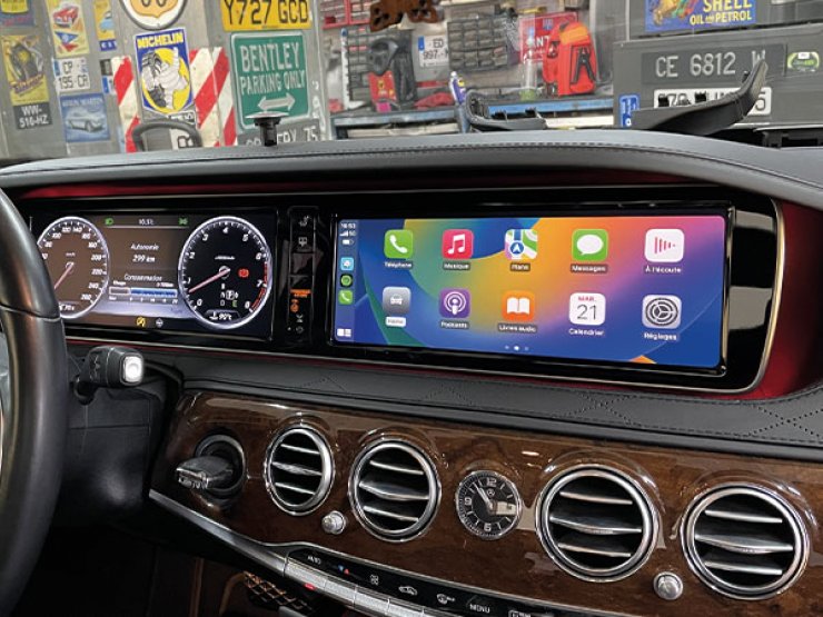 android CarPlay mercedes