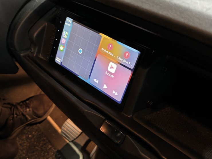 autoradio CarPlay espace