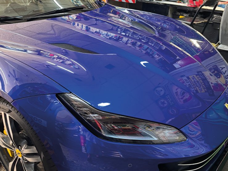 CarPlay ferrari portofino