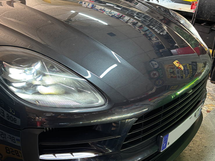 écran CarPlay Porsche Macan