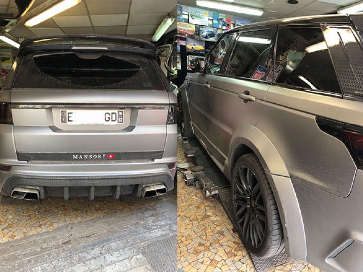 range rover mansory