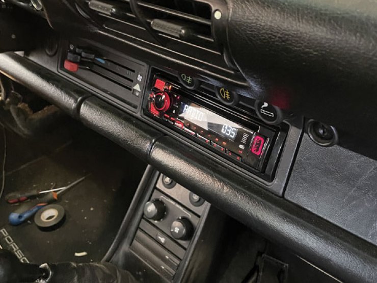 autoradio Porsche 911