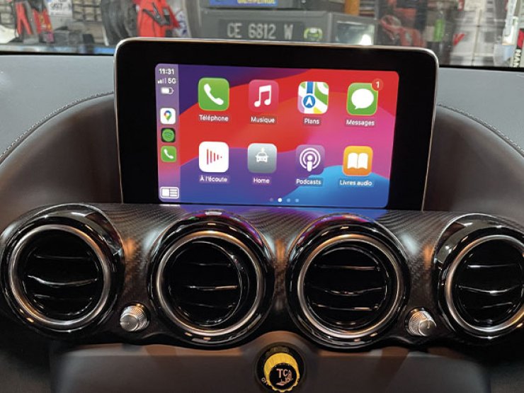 CarPlay amg gt