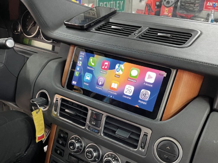 CarPlay android Range Rover