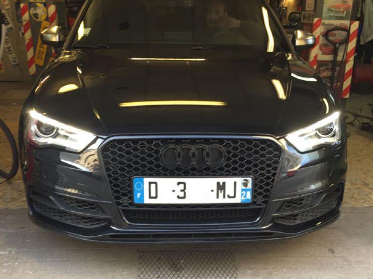 calandre audi Rs3