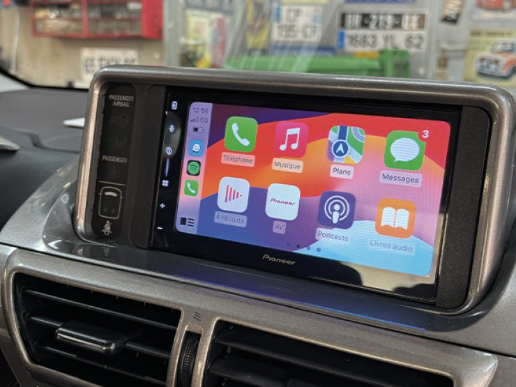 CarPlay toyota IQ