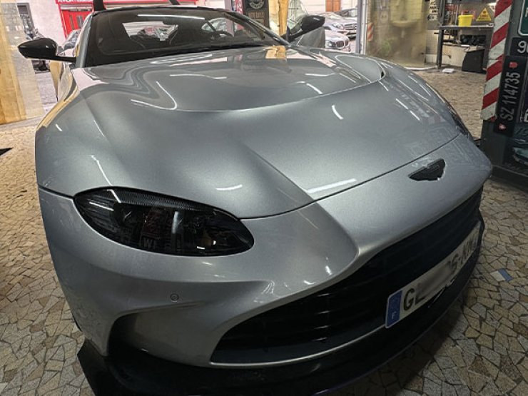 aston martin vantage alarme gsat