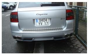 pot echappement porsche cayenne