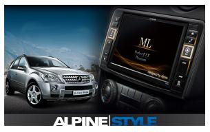 alpine gps mercedes ml