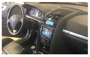 Peugeot coupe 407 autoradio