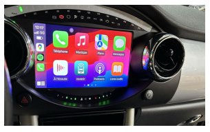 écran android auto mini cooper