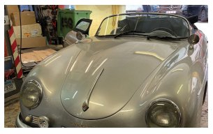 autoradio Porsche 356