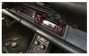 autoradio Porsche 911